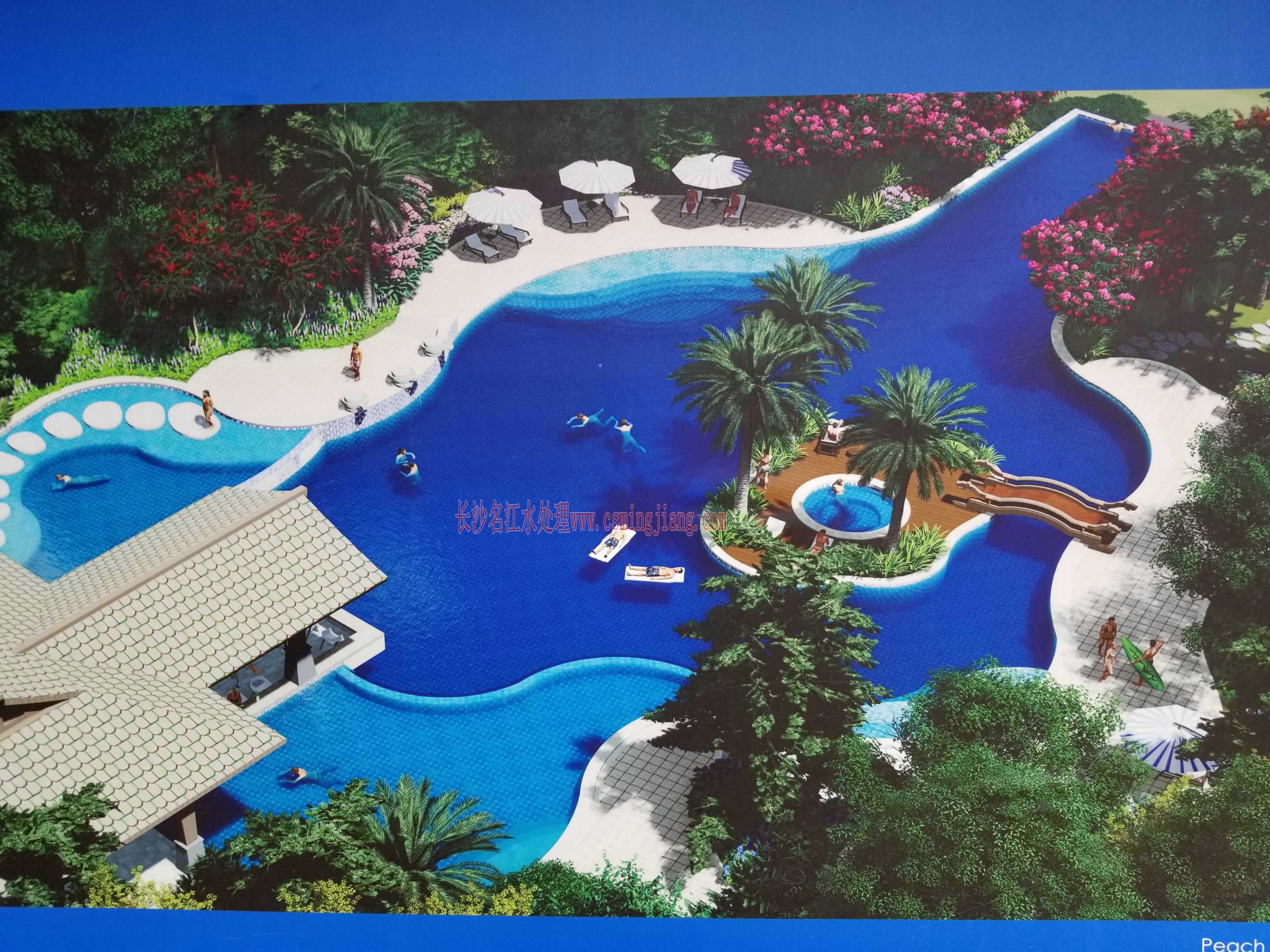 常德桃源熱市溫德姆酒店游泳池