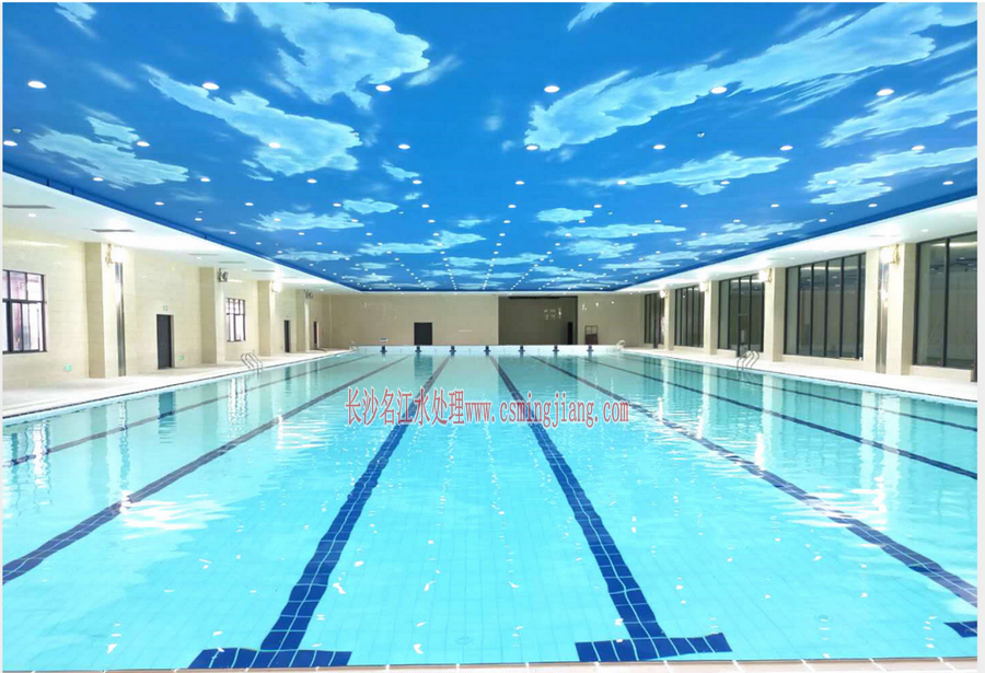 長(zhǎng)沙師大附中恒溫游泳池